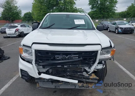 2021 GMC Canyon 2Wd Short Box Elevation Standard from USA, damaged, VIN 1GTG5BEN2M1292797